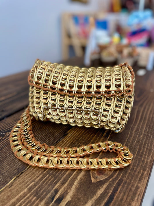Upcycled Can Tab Purse