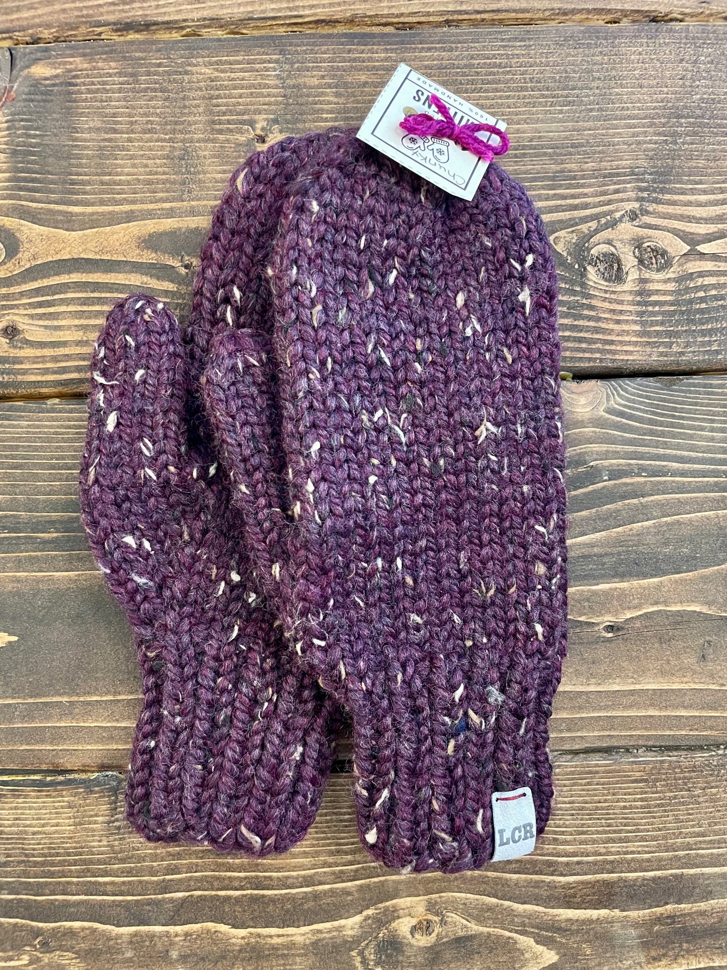 Plain Chunky Mittens