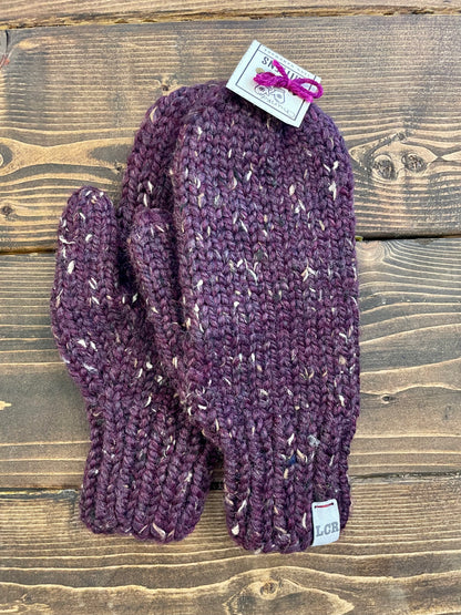 Plain Chunky Mittens