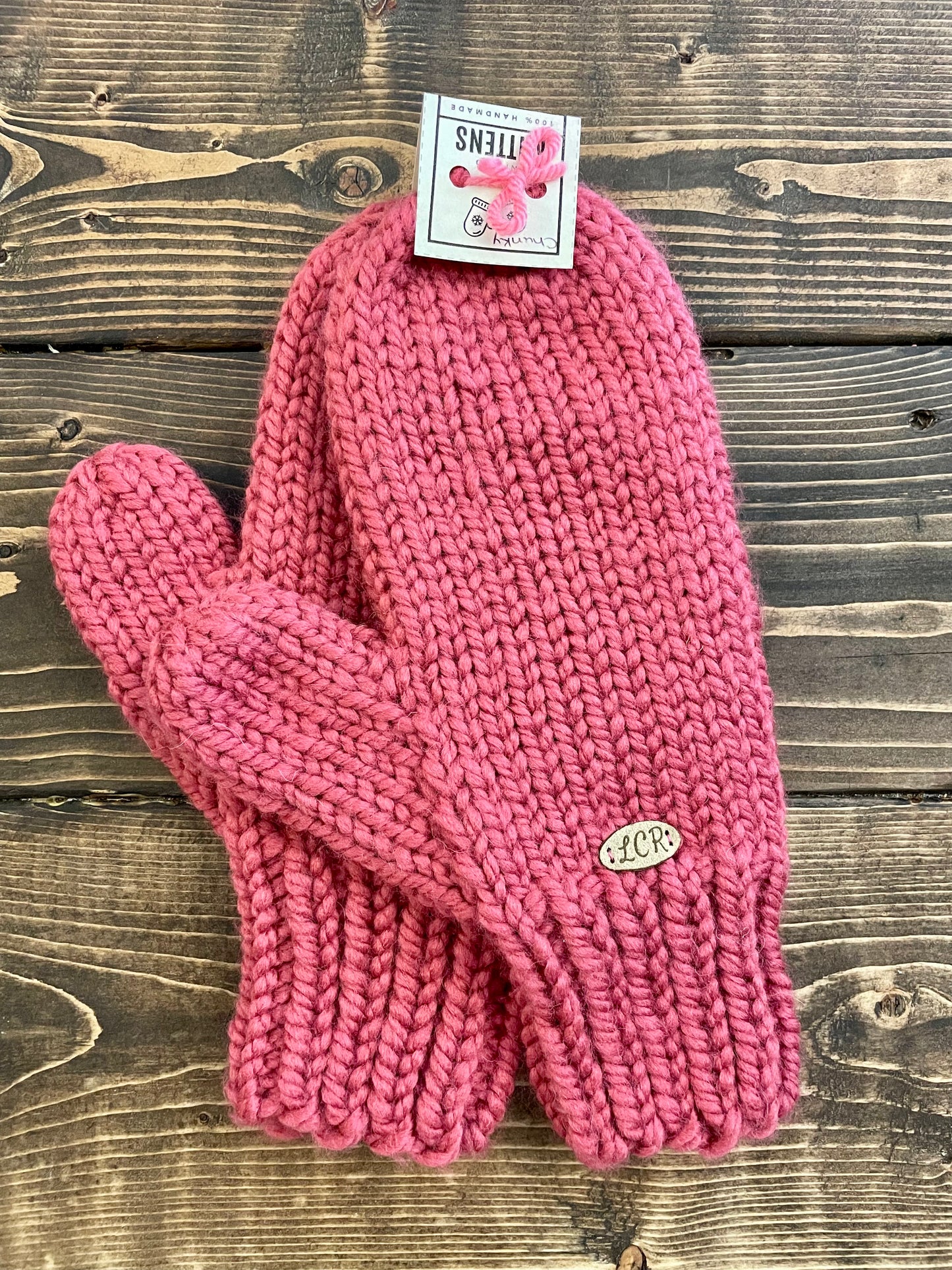 Plain Chunky Mittens