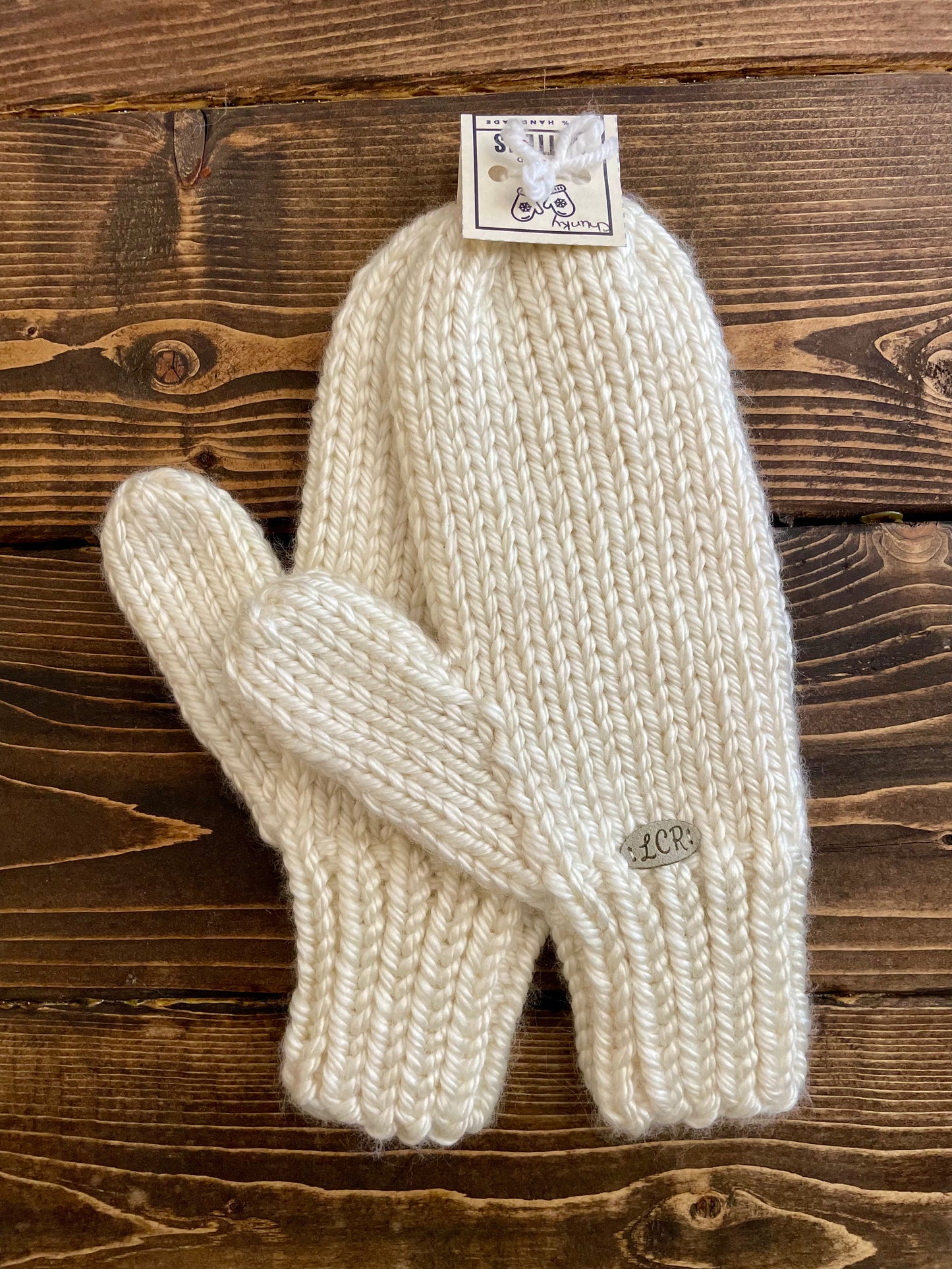 Plain Chunky Mittens