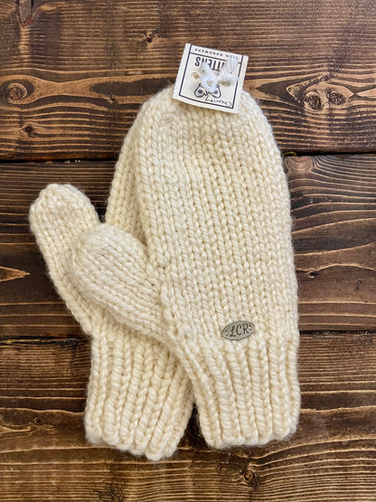 Plain Chunky Mittens