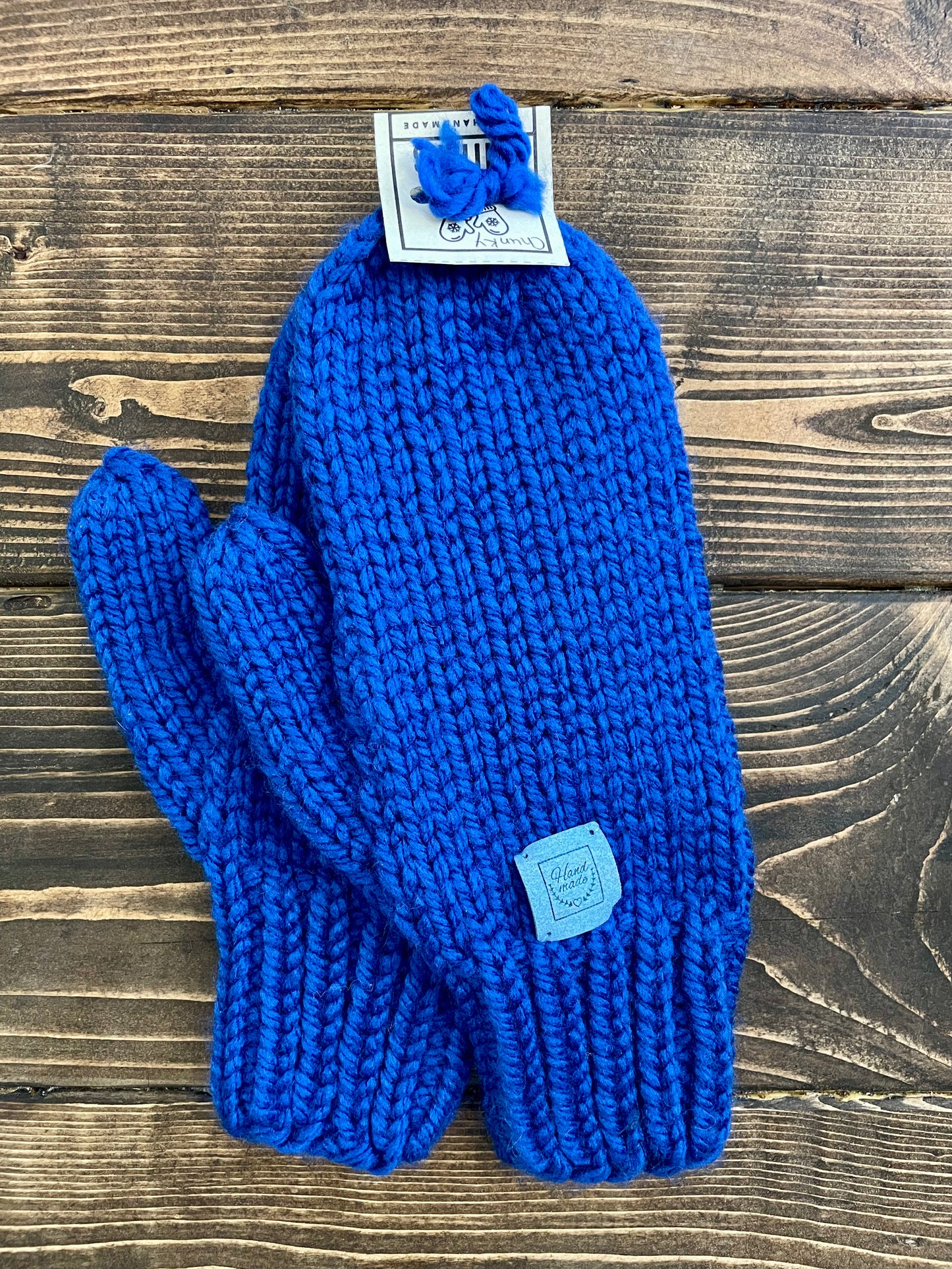 Plain Chunky Mittens