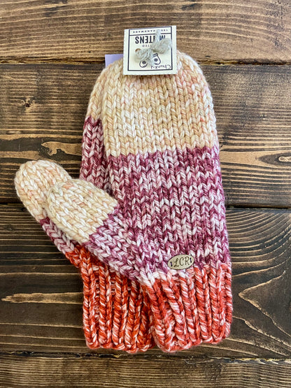 Plain Chunky Mittens