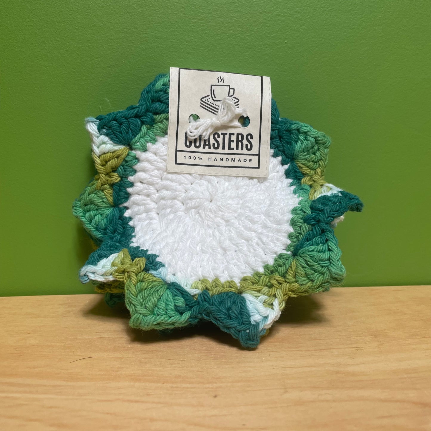 Succulent Crochet Coasters