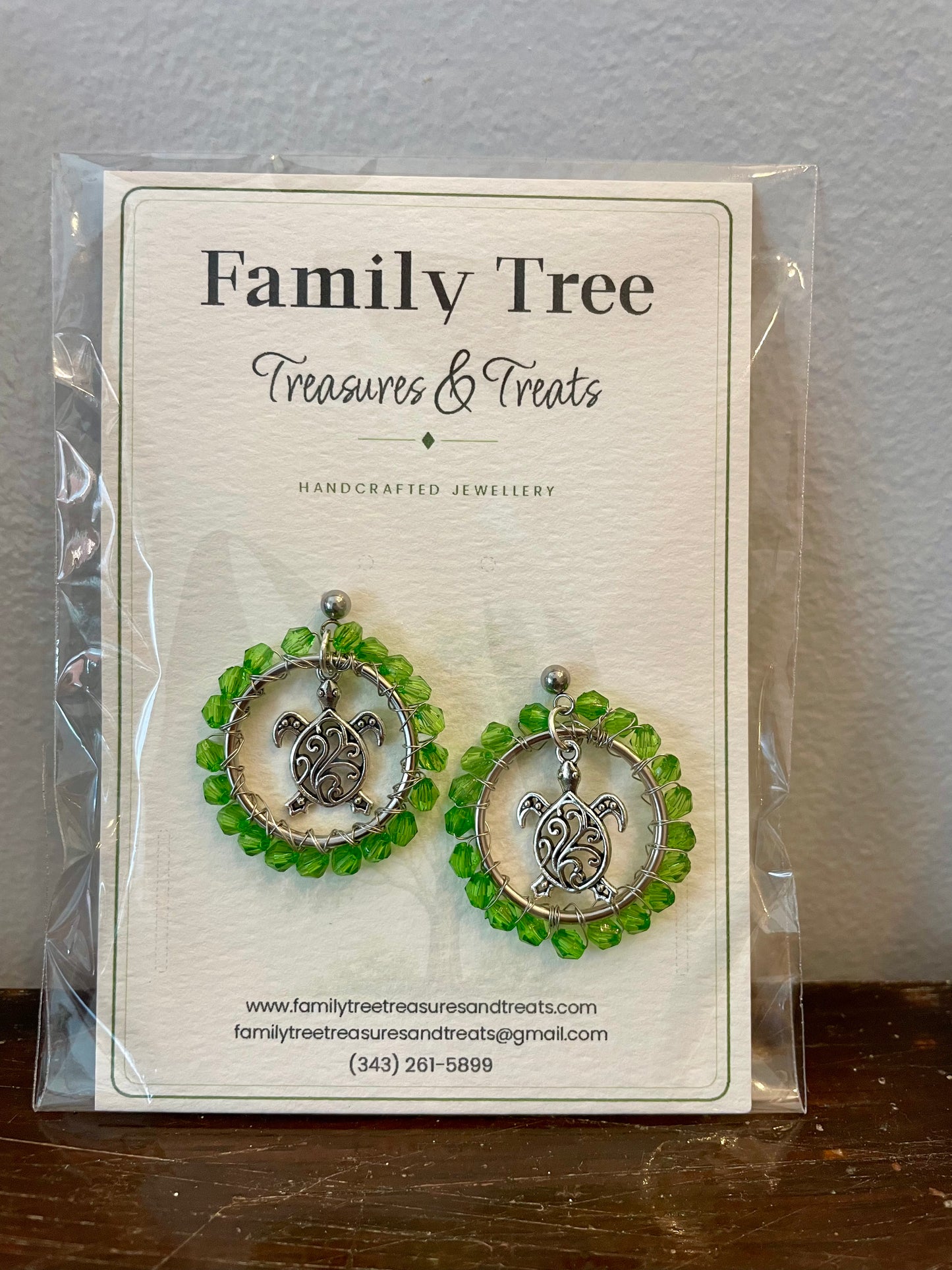 Earrings by Family Tree Treasures & Treats