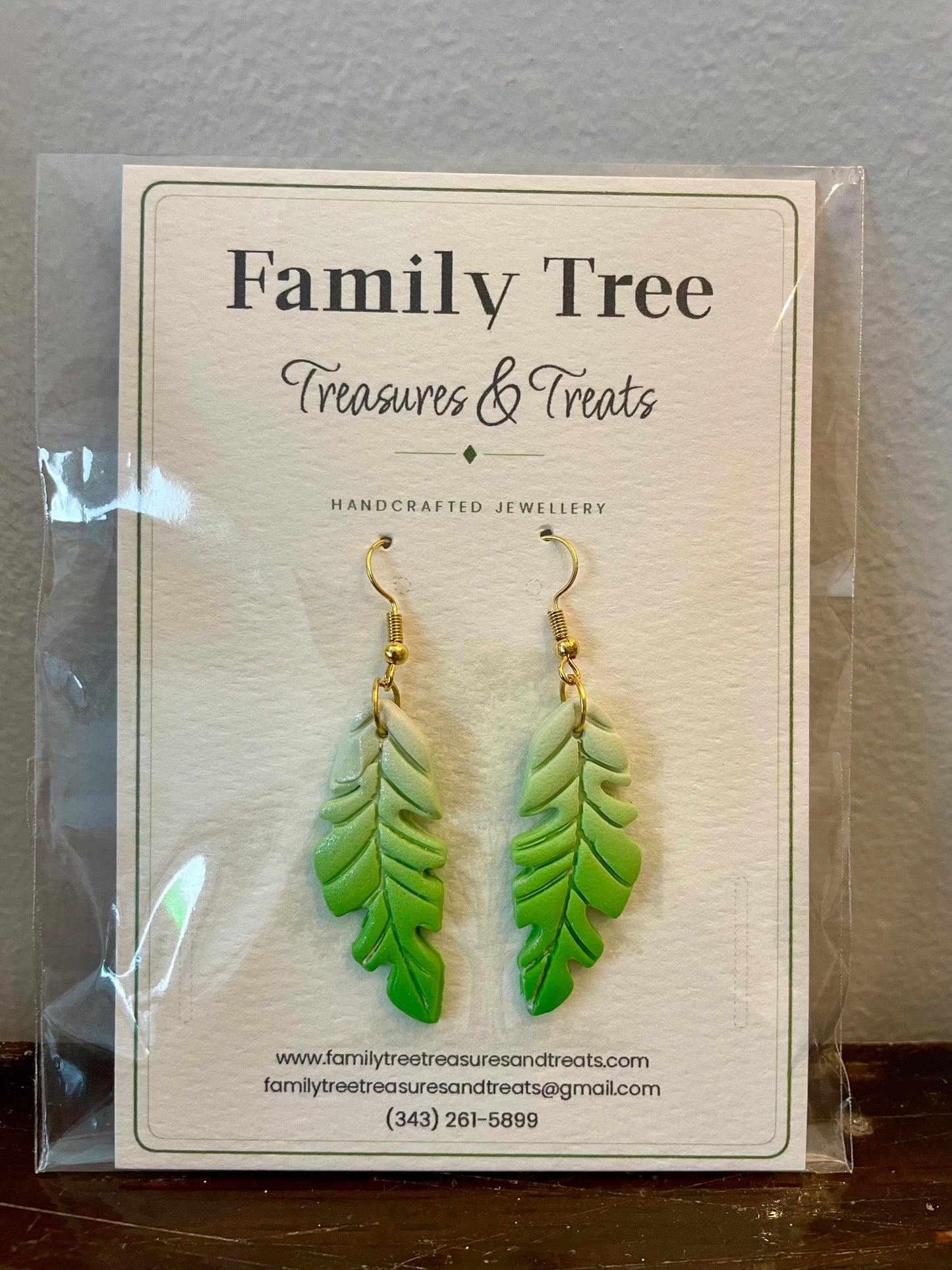 Earrings by Family Tree Treasures & Treats