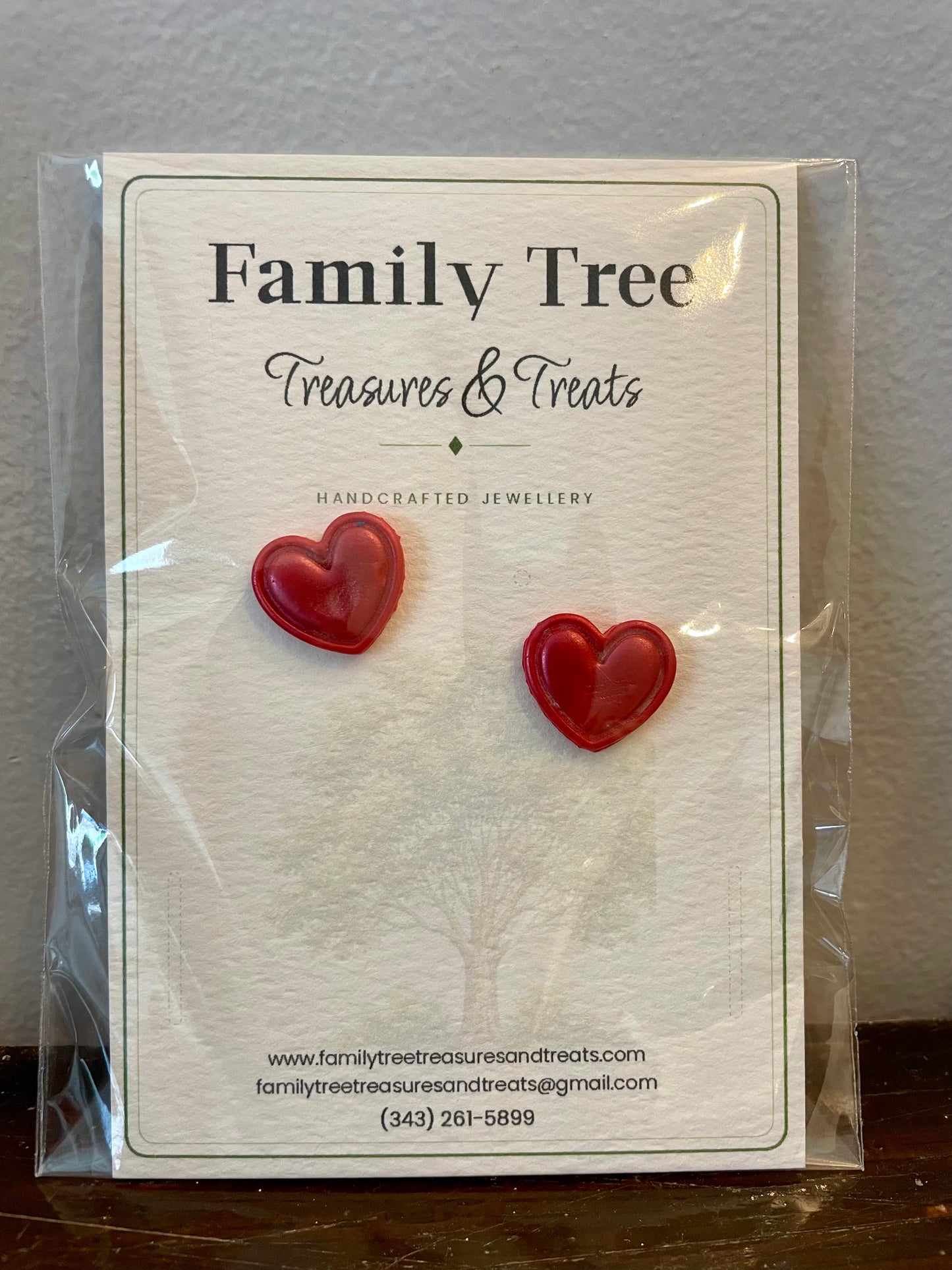 Earrings by Family Tree Treasures & Treats