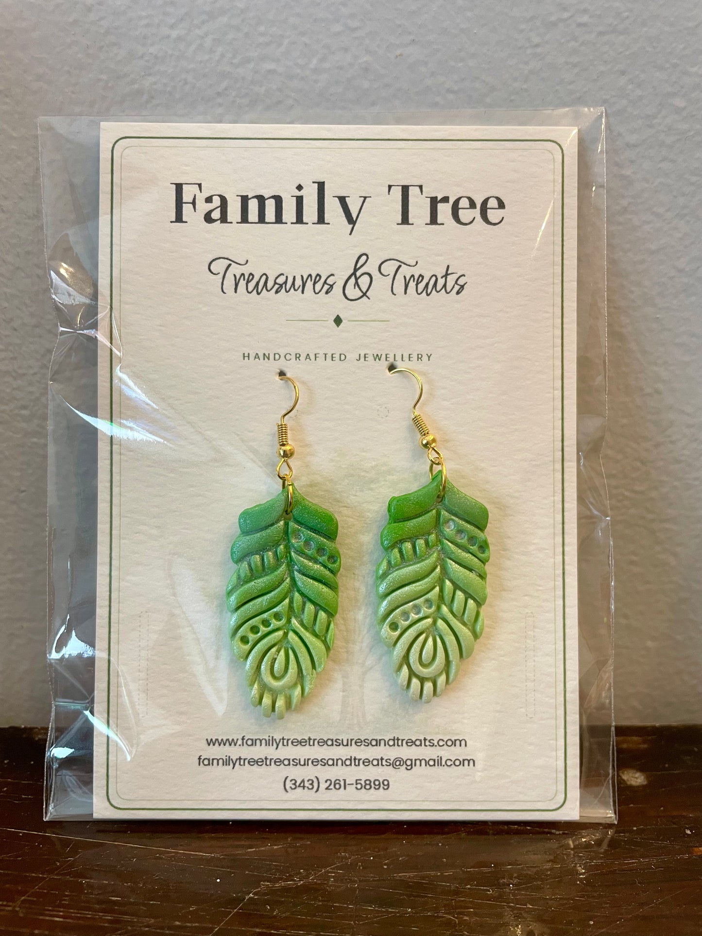 Earrings by Family Tree Treasures & Treats