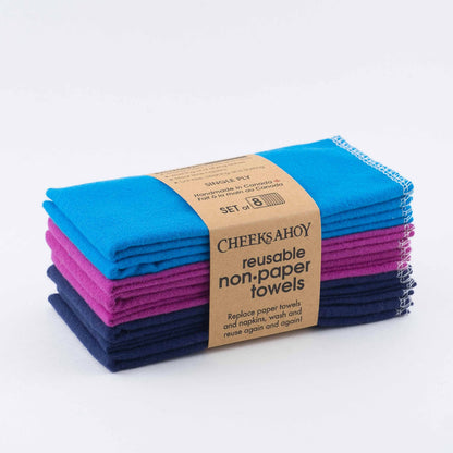Reusable Non Paper Towels • Single-Ply