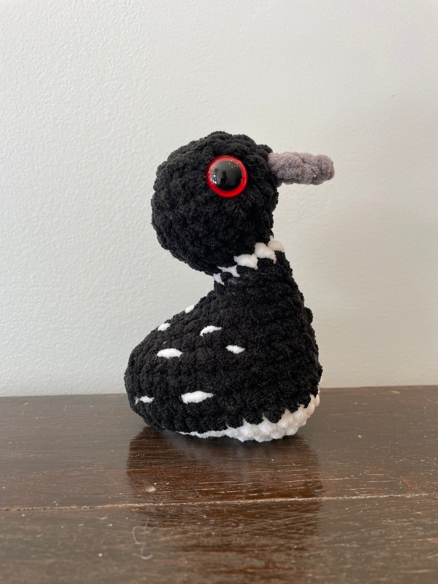 Crochet Canadian Loon Plush