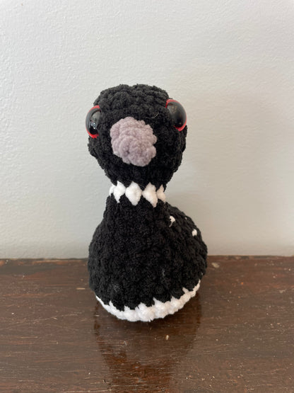 Crochet Canadian Loon Plush