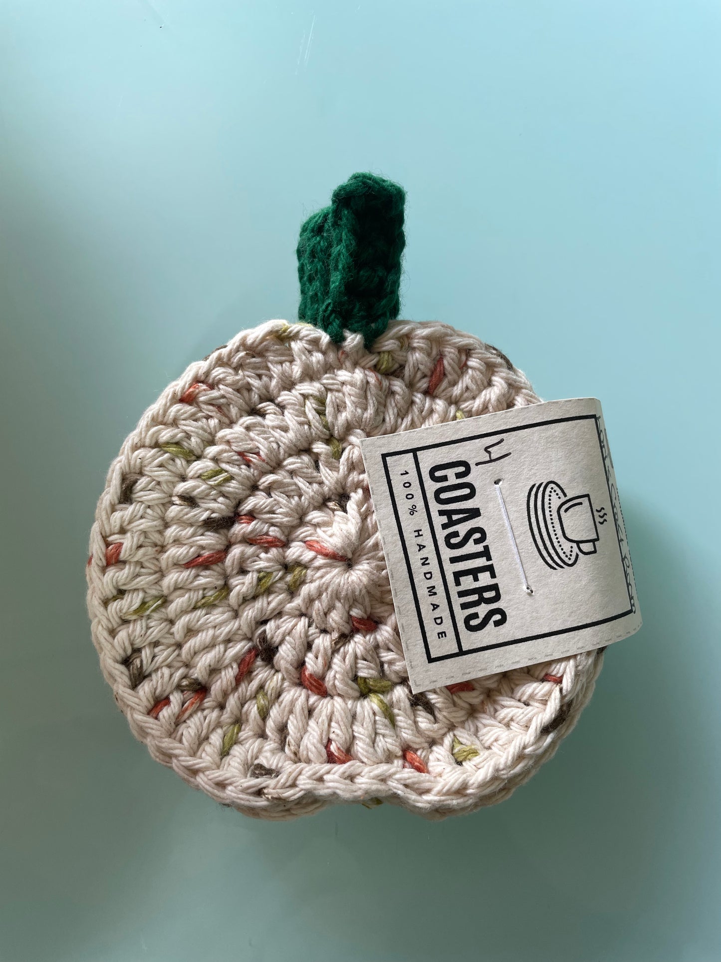 Crochet Pumpkin Coasters