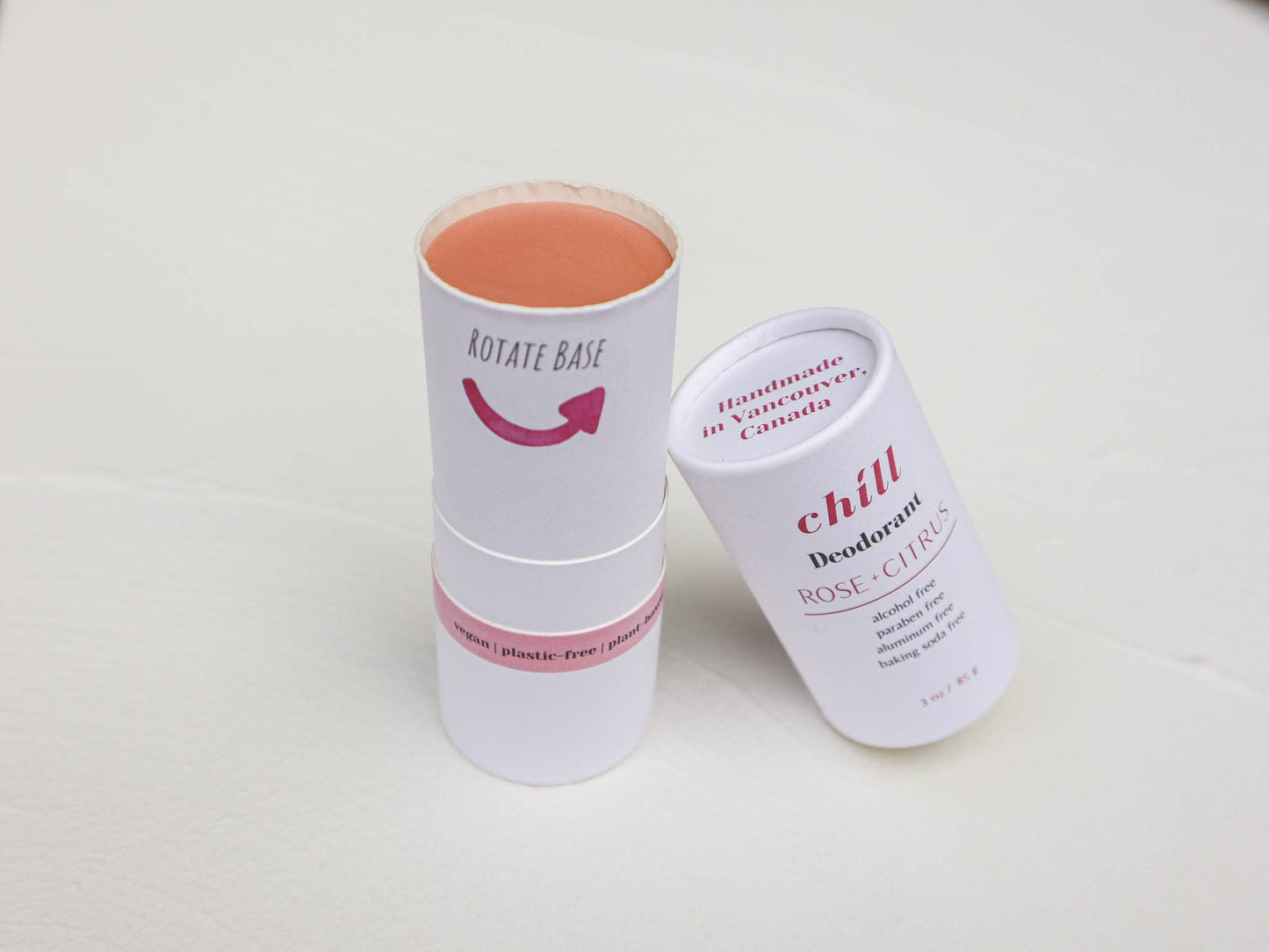 Natural Deodorant Stick - Rose & Citrus