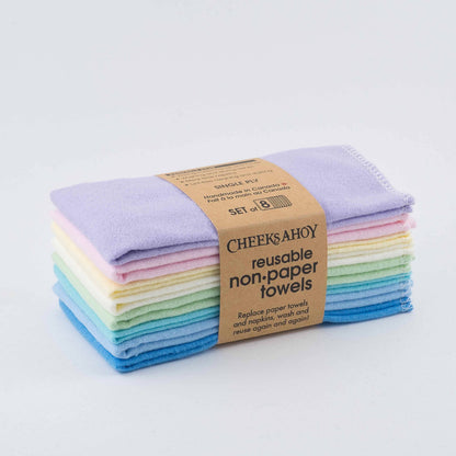 Reusable Non Paper Towels • Single-Ply