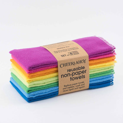 Reusable Non Paper Towels • Single-Ply