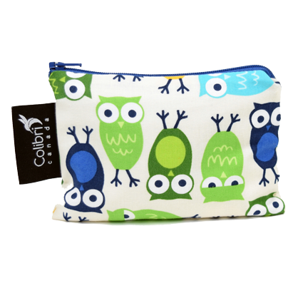 Owls Reusable Snack Bag - Small