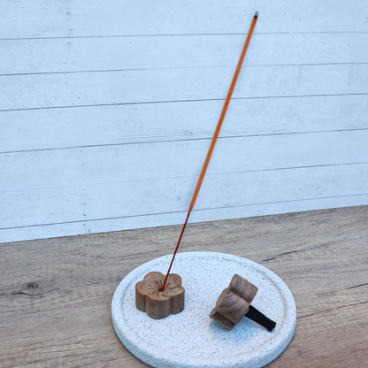 Wooden Essential Oil Diffuser / Incense Holder