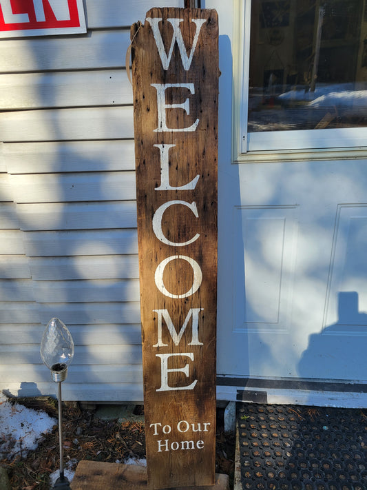 Barnboard Porch Leaner