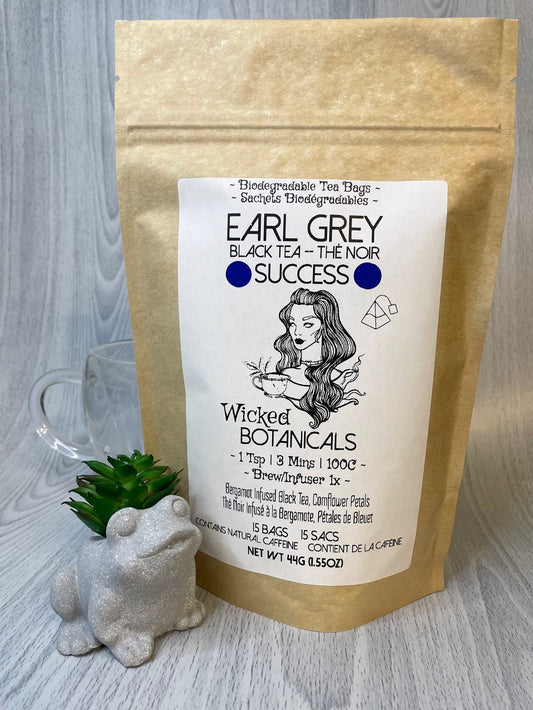 Wicked Botanicals Biodegradable Bagged Tea Earl Grey
