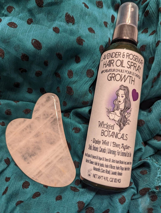 Lavender & Rosemary Hair Oil by Wicked Botanicals 4oz