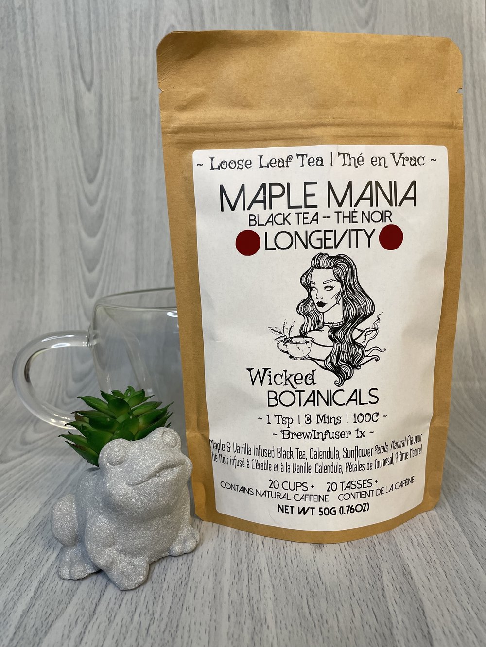 Wicked Botanicals Loose Leaf Tea Maple Mania
