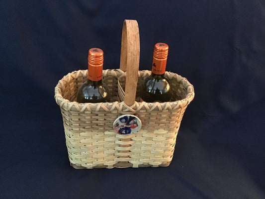 Double Wine Holder Basket